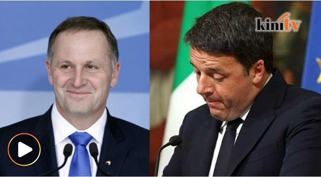 Dua PM negara letak jawatan