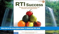 Best Price Elizabeth Whitten Ph.D. RTI Success: Proven Tools and Strategies for Schools and