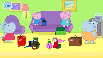 Kids Airport Adventures 2, Baby Hippo and her family go on a great trip, by Hippo Kids Games