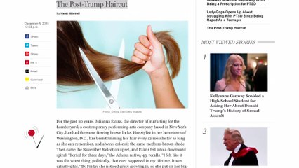 Women in Washington DC Are Getting "The Post-Trump Haircut"