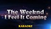 The Weeknd Ft. Daft Punk - I Feel It Coming ¦ LOWER Key Karaoke Instrumental Lyrics Cover