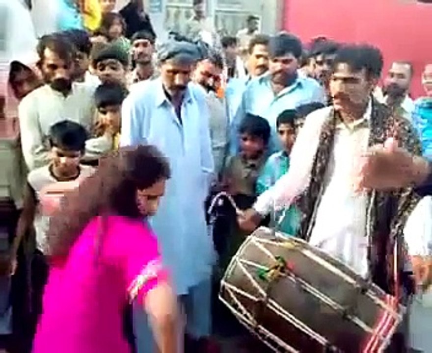 dhol dance for girl multan