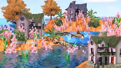 Finger Family || FISH Version || Children Animated 3D Rhymes