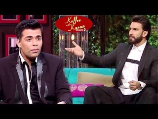 Download Video: Ranveer Singh's SHOCKING Insult To Karan Johar On Koffee With Karan Season 5