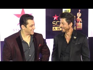 Salman Shahrukh TOGETHER At Star Screen Awards 2016 Full Video HD