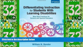 Best Price Differentiating Instruction for Students With Learning Disabilities: New Best Practices