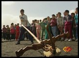 Escolares practicando deportes autóctonos I Tele Volcán  1995