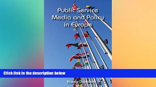 PDF  Public Service Media and Policy in Europe K. Donders  PDF