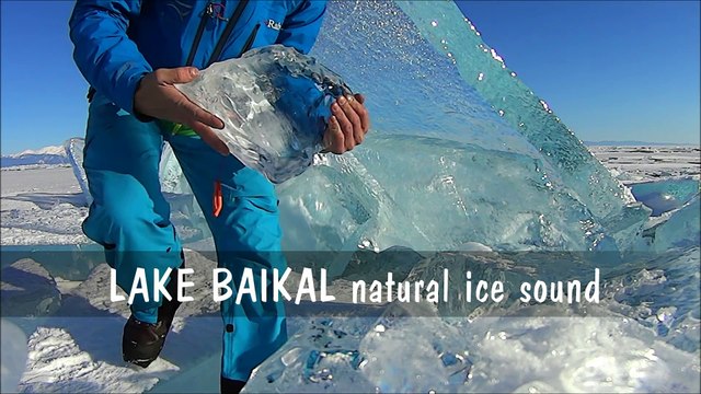 Ecoutez les bruits de la glace sur le lac Baïkal en Russie !
