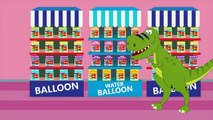 Peppa Brush Teeth Dinosaur Finger Family Song Cartoon | Nursery Rhymes | Baby Kids Songs