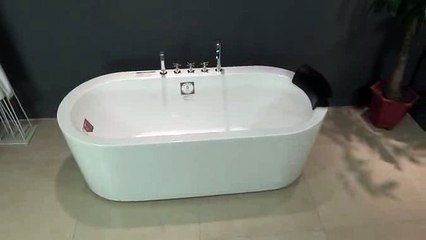 Acrylic Soaking Bathtub SB-1682 1650x760x580mm