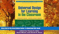 Pre Order Universal Design for Learning in the Classroom: Practical Applications (What Works for