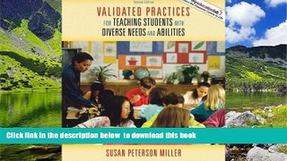 Pre Order Validated Practices for Teaching Students with Diverse Needs and Abilities (2nd Edition)