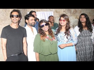 Arjun Rampal With Arun Gawli's Family At Daddy Movie Trailer Teaser Launch