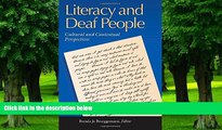 Pre Order Literacy and Deaf People: Cultural and Contextual Perspectives Brenda Jo Brueggemann mp3