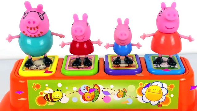 PEPPA PIG POP UP TOYS SURPRISES BRINQUEDOS SURPRESAS OVOS SURPRESAS FAMILIA PEPPA PIG PORTUGUES