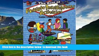 Pre Order The Best of Multiple Intelligences Activities Teacher Created Resources Staff Full Ebook