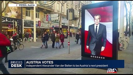 Independant Alexander Van Der Bellen to be Austria's next President
