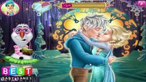 Disney Frozen Elsa & Jack Frost Love Kissing Games Compilation For Kids and Girls