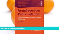 Online Ulrike RÃ¶ttger Grundlagen der Public Relations: Eine kommunikationswissenschaftliche