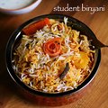veg biryani recipe _ student biryani recipe _ veg student biryani recipe