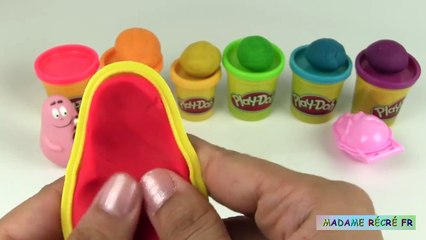 Barbapapa Pâte à modeler Couleurs de lArcenciel Play doh Rainbow