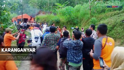 Blusukan Ke lokasi Longsor Di Lereng Gunung Lawu, Khoffifah Beri Santunan Rp 15 Juta