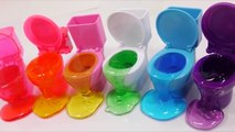 Big Dinosaur Water Egg DIY How To Make Learn Colors Slime Toy Surprise | Nursery Rhymes