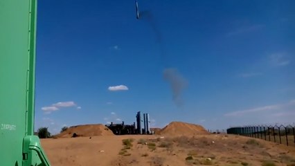 Fail du lancement d'un missile Russe S-300