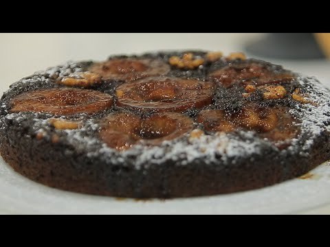 كيكة الكمثري و عين الجمل المقلوبة | رانيا الجزار