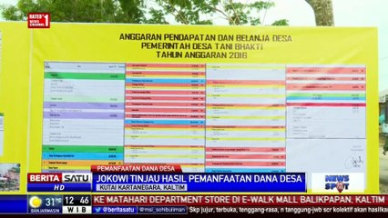 Jokowi Ingatkan Pemanfaatan Dana Desa