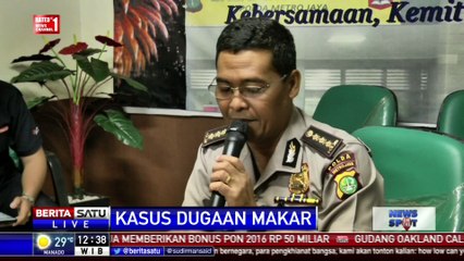 Polisi Periksa Kembali Tersangka Dugaan Makar