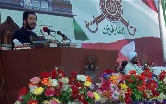 Sahibzada Sultan Ahmad Ali Sb explaining that how we can hold firmly the rope of Allah Almighty