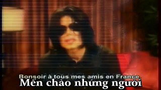 [Vietsub] Michael Jackson cảm ơn FAN tại Pháp (2008)