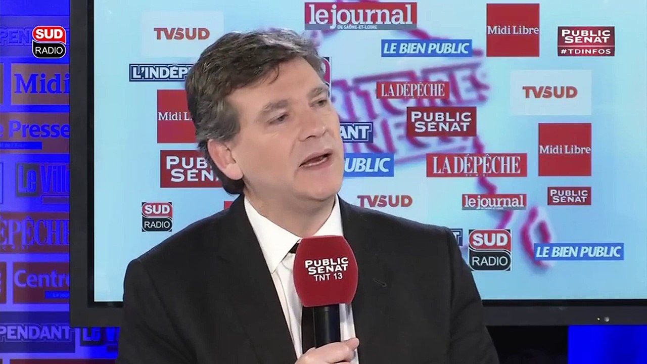 "Nous devrions construire avec le PCF l'union des gauches", déclare Arnaud Montebourg