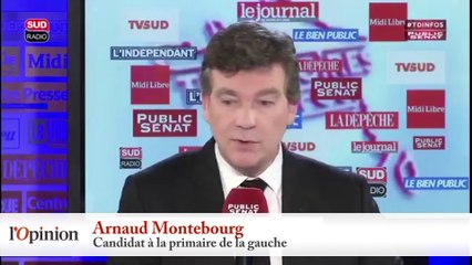 Arnaud Montebourg : « nous aurons une discussion projet contre projet »