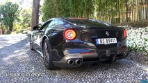 Ferrari F12 Berlinetta with Novitec Rosso Exhaust Sound - Start Up & Revs