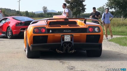 Lamborghini Diablo GT INSANE Sound - Start Up, Revs & Accelerations!