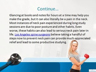 5 Tips to Prevent Neck Pain During a Study Session