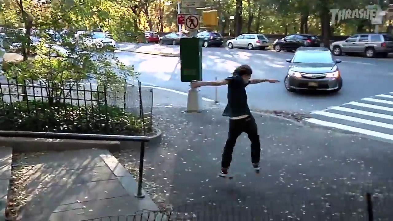 Les plus belles figures de Kyle Walker, skateur de l'année (Trasher Magazine)