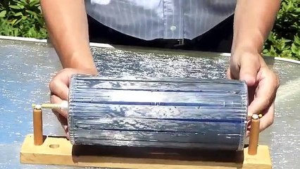 Solar motor--Free energy motor-- not electrical /// Homemade Science