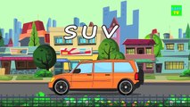 Public Transport | Learn Public Vehicles | Street Vehicles