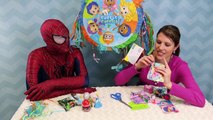 Bubble Guppies SURPRISE TOYS PINATA! DisneyCarToys & Spiderman Open Frozen Toys Kinder Surprise Eggs