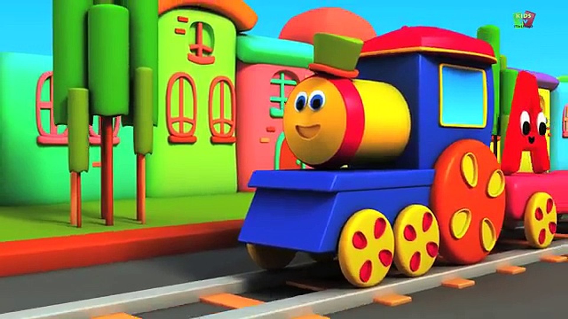 Bob il viaggio in treno colore Bob l'avventura treno video per bambini in  italiano - video Dailymotion