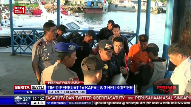 Pencarian Pesawat Polri Difokuskan di Perairang Lingga