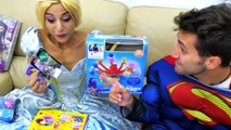 Princess Cinderella plays Peppa Pig Instruments! Peppa Band Set for kids!