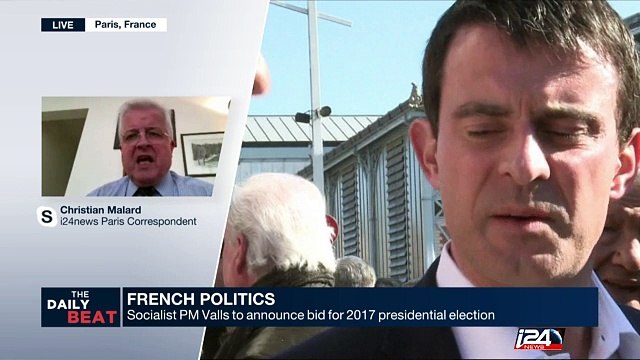 France : socialist PM Valls to announce bid for 2017 presidential election