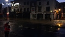 Houses flooded after burst water main in Islington, London