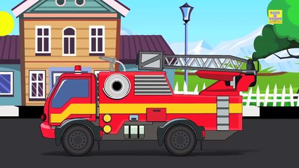Fire Truck | Learn Shapes | Educational Video