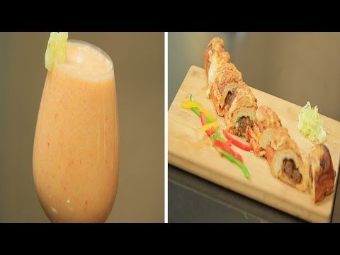 بيتزا رول السجق - كوكتيل الخوخ بالأناناس | سندوتش وحاجة ساقعة حلقة كاملة